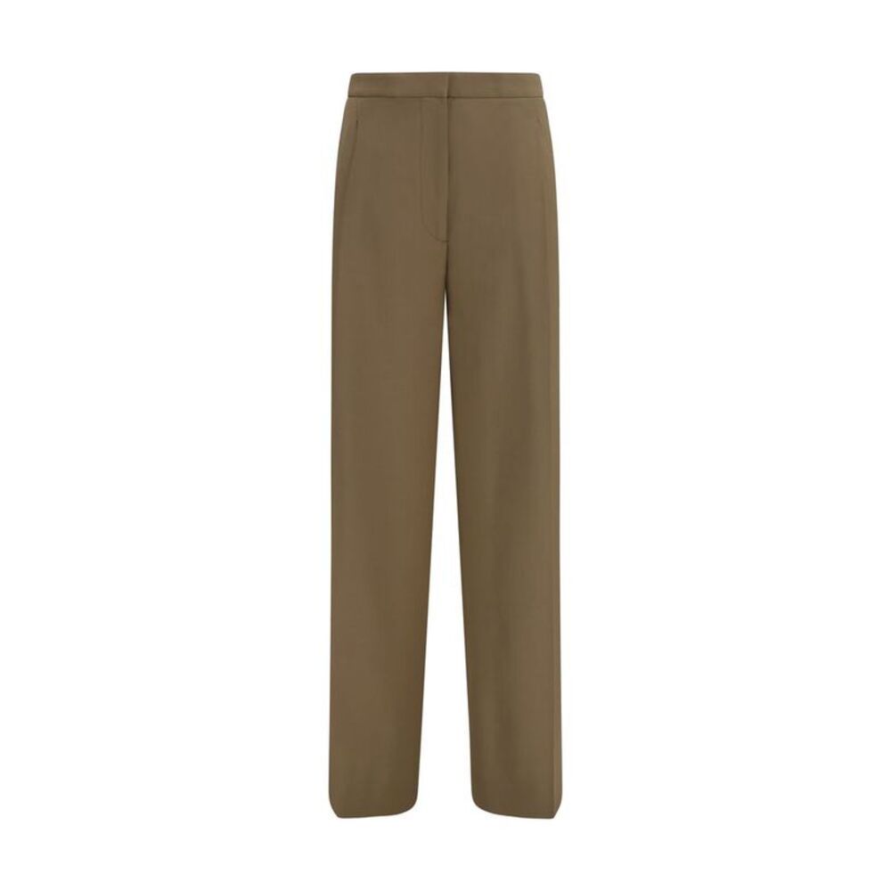 Lardini Brown Wool Oves Aries Casual Women's Pants